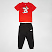 Nike Sportswear Shortsleeve Tee Fleece Pant Set (2 Piece) schwarz 25326 1