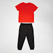 Nike Sportswear Shortsleeve Tee Fleece Pant Set (2 Piece) preto 25326 2