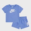 Nike Club Tee & Shorts Set (2 Piece) azul 25338 1