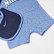Nike Romper, Hat, Bib Set (3 Piece) niebieski 25345 3