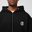 Forgotten Faces Caesar Ultra Heavy Zip Hoodie negro 25354 3