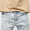 Smoke Rise Rip & Repaired Jeans blu 25365 3