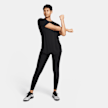 Nike One Dri-Fit High Rise Thight GLS schwarz 28150 6