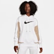 Nike   Sportswear Oversize-Fleece-Hoodie bianco 28178 1
