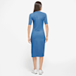 Nike Sportswear Chill Knit Women's Tight Midi Dress zelena 28216 2