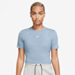 Nike Sportswear Essentials Kurz Slim Fit T-Shirt blau 28230 1