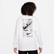 Nike Sportswear Longsleeve Tee Boyfriend Print Swoosh blanc 28248 2