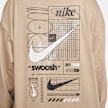Nike Sportswear Longsleeve Tee Boyfriend Print Swoosh beige 28249 6