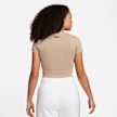 Nike   Sportswear Cropped T-Shirt beige 28253 2