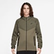 Nike   Tech Fleece Full-Zip Windrunner Hoodie verde 28353 1