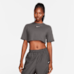 Nike   Sportswear Trend Crop Tee szary 28446 1