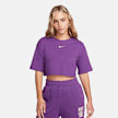 Nike Sportswear Trend Crop Tee morado 28447 1