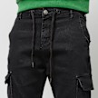 Urban Classics Knitted Cargo Jogging Pants zwart 28485 5