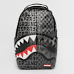 SPRAYGROUND Split Infinity Check in Grey Backpack schwarz 28499 1