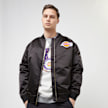 Mitchell & Ness NBA Lightweight Satin Bomber Los Angeles Lakers schwarz 28504 2