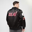 Mitchell & Ness NBA Lightweight Satin Bomber Miami Heat schwarz 28505 1