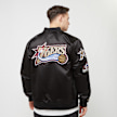 Mitchell & Ness NBA Lightweight Satin Bomber Philadelphia 76ers schwarz 28506 1