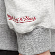Mitchell & Ness NBA Premium Fleece Crew Miami Heat grijs 28512 4