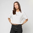 Karl Kani Small Signature Essential Pinstripe Crop Tee weiß 47451 1