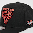 Mitchell & Ness NBA Core VI Snapback Chicago Bulls schwarz 28611 5