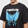 PEQUS Blue Angel Graphic T-Shirt schwarz 28816 3