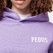 PEQUS Back Logo Hoodie ljubičasta 28823 3