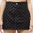 PEQUS Aether Monogram Skirt crna 28828 3