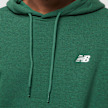 New Balance Small Logo Brushed Hoodie vert 28879 3