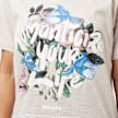Sixth June Romantize Printed Short Sleeve T-Shirt beige 28902 3