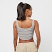 Sixth June Square Neck Crop Tank Top gris 28904 2