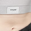 Sixth June Longsleeve V-Neck Crop Top siva 28906 3