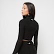 Sixth June Textured Wavy Crop Top nero 28915 2