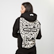 Sixth June Oversize Azulejos Printed Hoodie zwart 28916 1