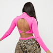 Sixth June Cut Out Top Metal Gold rosa 28918 2