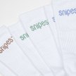 SNIPES 3 PACK - Basic Logo Crew Socks weiß 28925 2