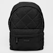 SNIPES Rubber Badge Basic Logo Diamond Quilted Backpack czarny 28948 1