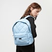 SNIPES Rubber Badge Basic Logo Diamond Quilted Backpack blau 28949 7