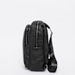 SNIPES Metal Badge Basic Logo Fake Leather Sling Bag noir 28950 2