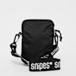 SNIPES Rubber Badge Basic Logo Jaquard Strap Mobile Bag zwart 28952 3