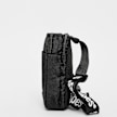 SNIPES Rubber Badge Basic Logo Jacquard Strap Small Sling Bag nero 28953 2