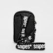 SNIPES Rubber Badge Basic Logo Jacquard Strap Small Sling Bag nero 28953 3