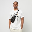 SNIPES Rubber Badge Basic Logo Jacquard Strap Small Sling Bag nero 28953 5
