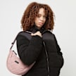 SNIPES Badge Basic Logo Diamond Quilted Shoulder Bag roza 28954 6