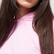 Karl Kani Chest Signature Crop Hoodie grau 29016 3