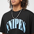 SNIPES Serif Logo Tee noir 29025 3