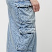 2Y STUDIOS Fia Cargo Skirt blauw 29122 5