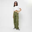 2Y STUDIOS Lona Cargo Jeans vert 29126 7