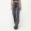 Von Dutch Originals Elya - Pants - Poly- Velvet zwart 29276 1