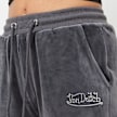 Von Dutch Originals Elya - Pants - Poly- Velvet zwart 29276 3