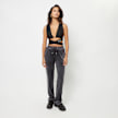 Von Dutch Originals Elya - Pants - Poly- Velvet zwart 29276 4